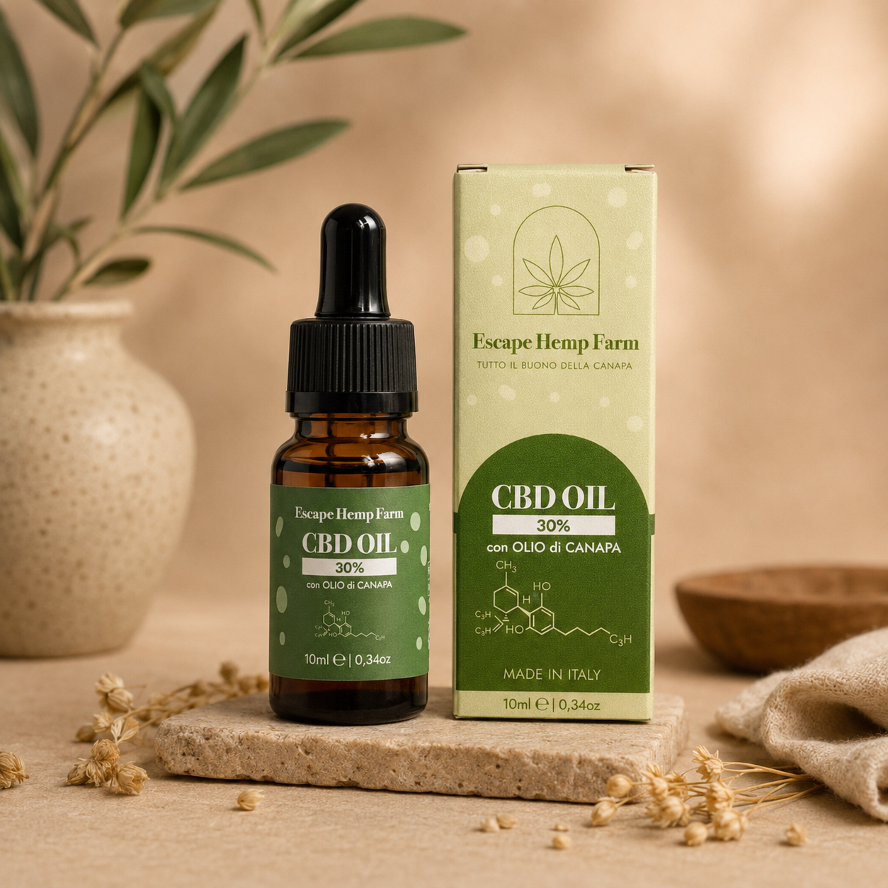 Olio CBD 30% in olio di semi di canapa – Escape Hemp Farm (Copia)