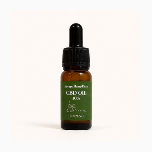 Olio CBD 10% MCT – Escape Hemp Farm