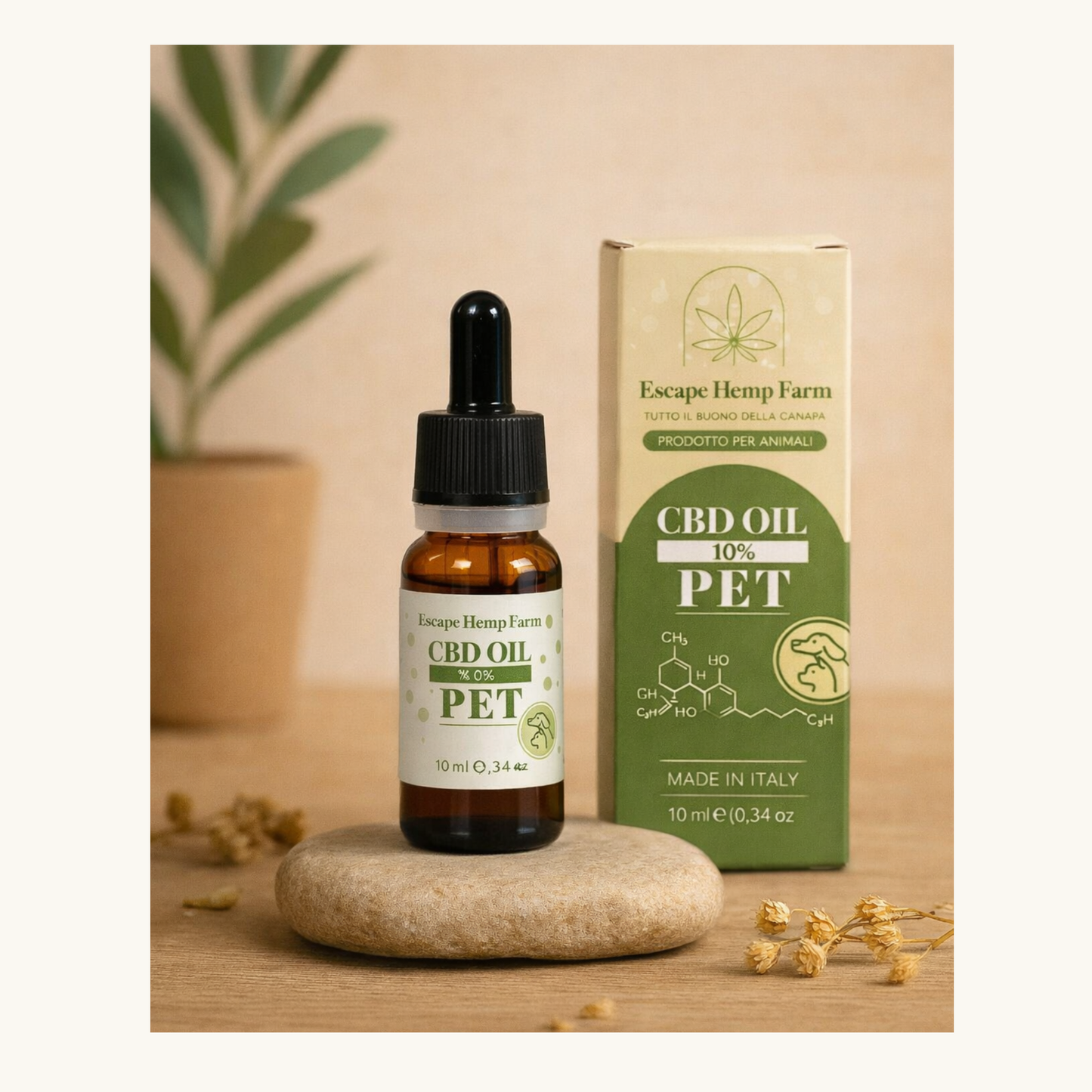 Olio CBD 10% PET – Escape Hemp Farm