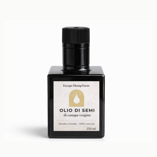 Olio di Semi di Canapa Vergine – Escape Hemp Farm