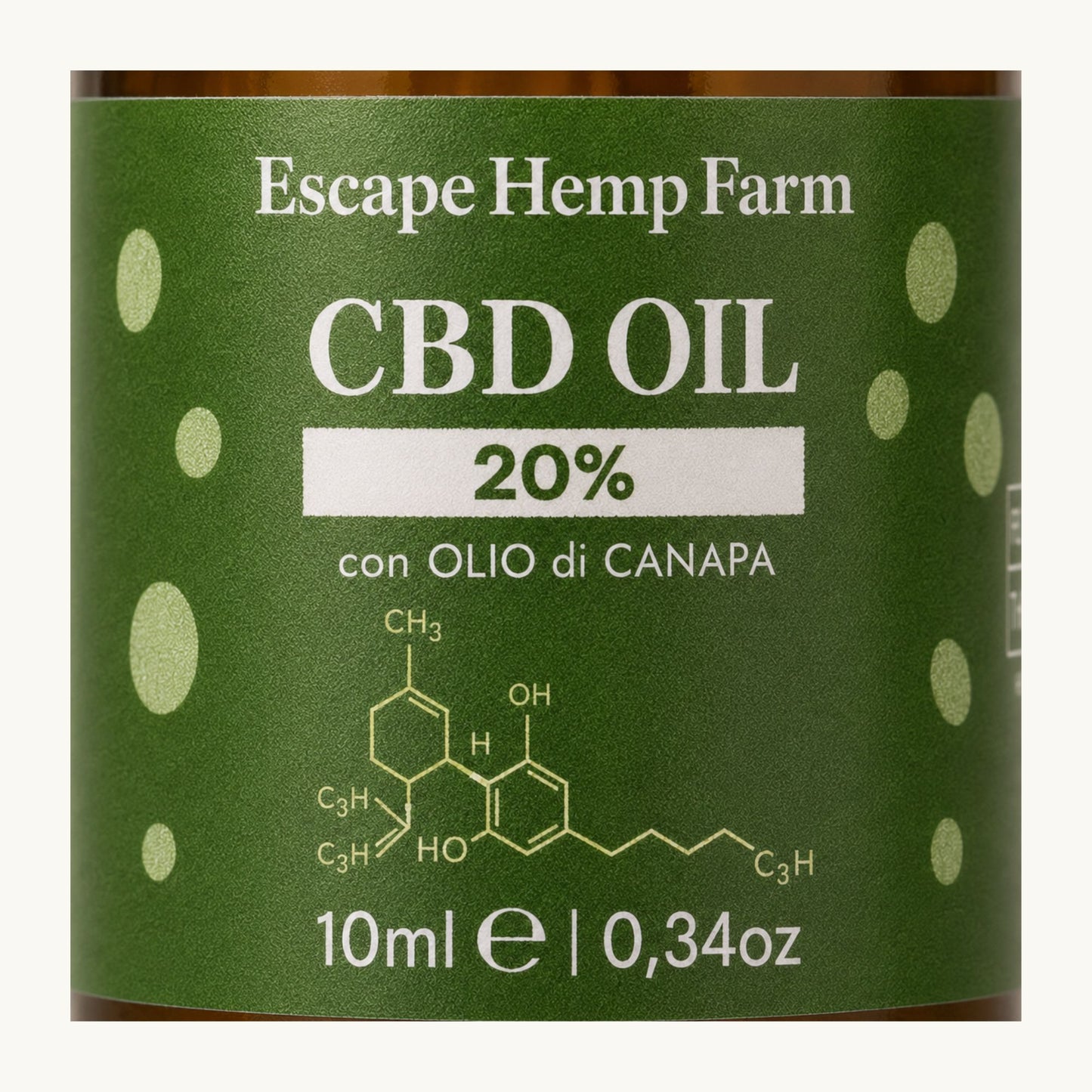 Olio CBD 20% in olio di semi di canapa – Escape Hemp Farm