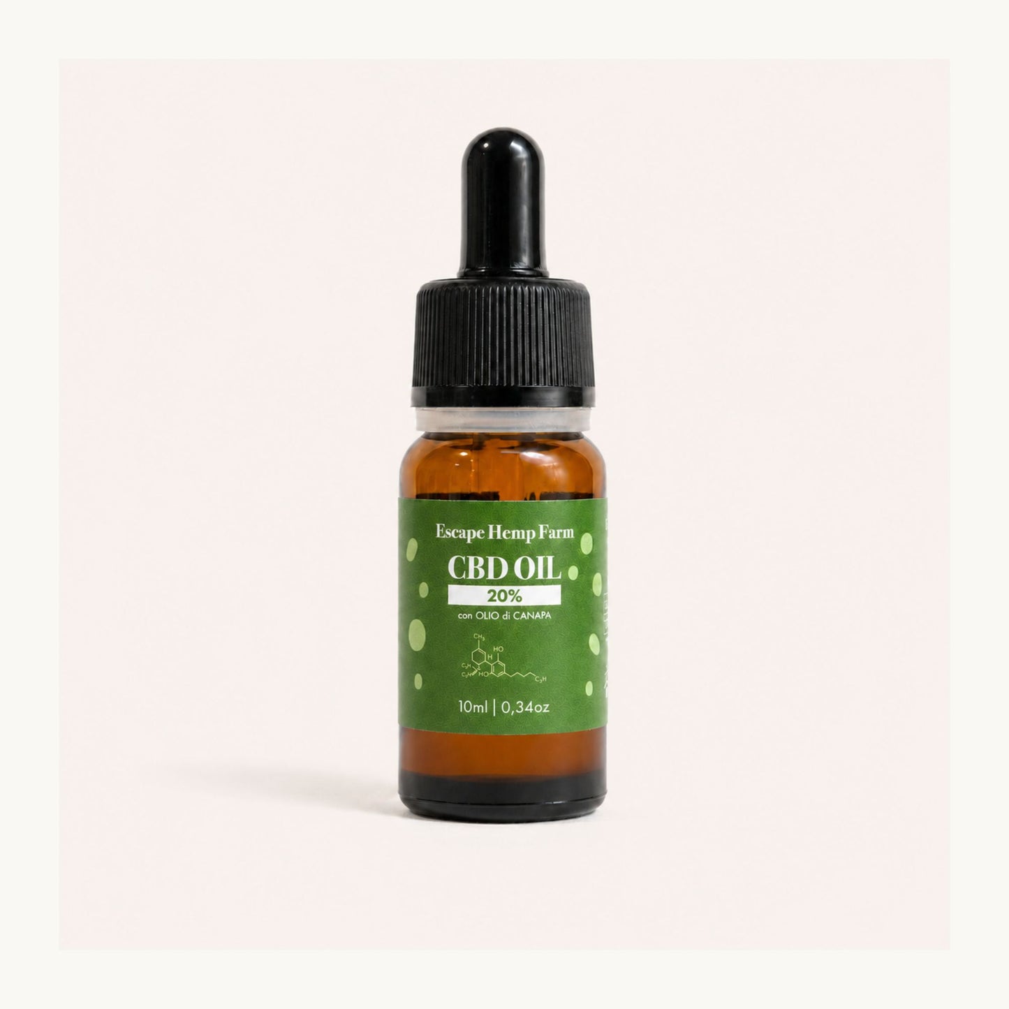 Olio CBD 20% in olio di semi di canapa – Escape Hemp Farm