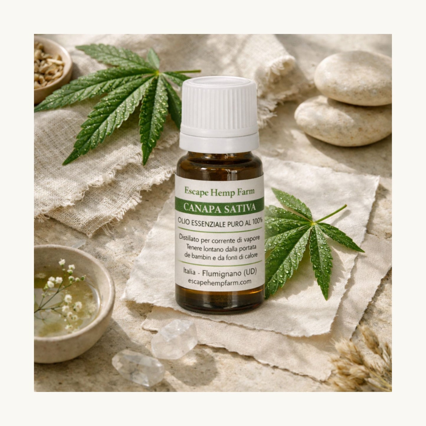 Olio Essenziale di Canapa 100% – Escape Hemp Farm