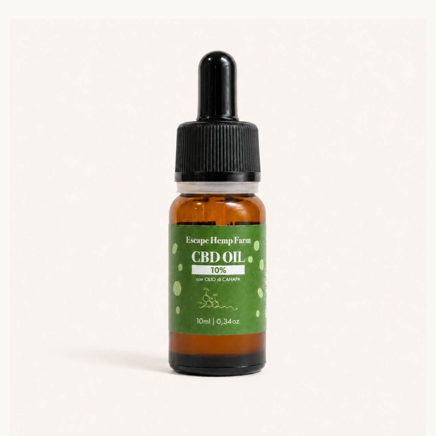 Olio CBD 10% in olio di semi di canapa – Escape Hemp Farm