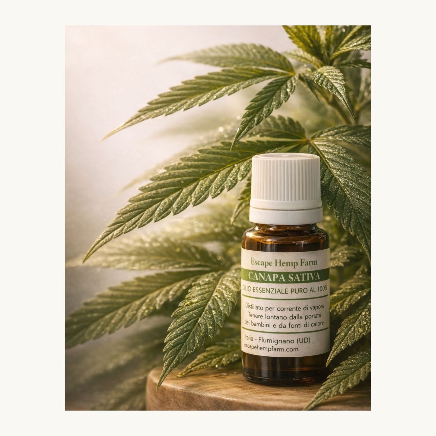 Olio Essenziale di Canapa 100% – Escape Hemp Farm