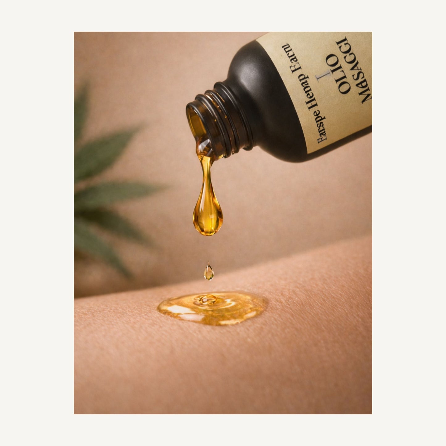 Olio Massaggi alla Canapa con CBD – 200 ml