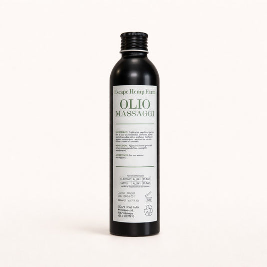 Olio Massaggi alla Canapa con CBD – 200 ml